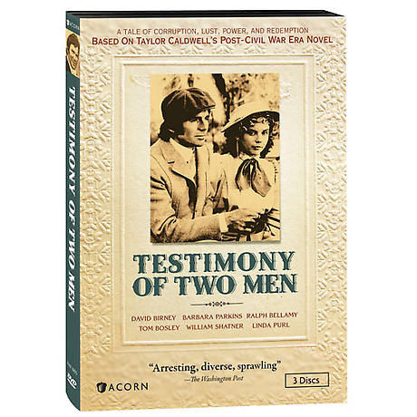 The Testimony of Two Men DVD