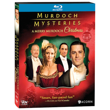 Product image for Murdoch Mysteries: A Merry Murdoch Christmas DVD and Blu-ray