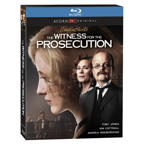 Product image for Agatha Christie's The Witness For the Prosecution DVD & Blu-ray