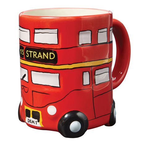 Product image for Double-Decker Bus Ceramic Mug