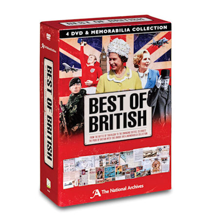 Product image for Best of British DVDs and Memorabilia Boxed Set