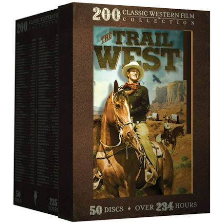 The Trail West: 200 Classic Western Films DVD