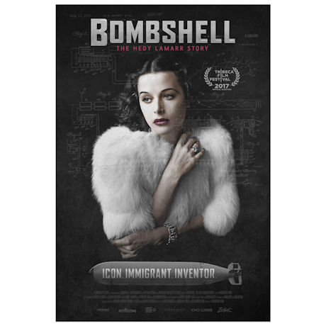 Product image for Bombshell: The Hedy Lamarr Story DVD & Blu-ray