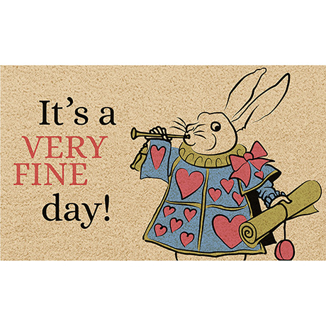 Product image for It's a Very Fine Day Doormat