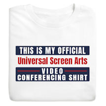 Product Image for This is My Official ----------- Video Conferencing Shirt