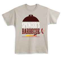 Alternate Image 1 for Personalized 'Your Name' Barbecue Grill BBQ Lover T-Shirt or Sweatshirt
