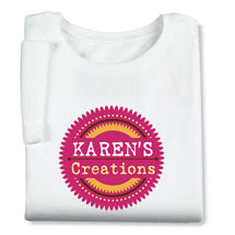 Product Image for Personalized 'Your Name' Creations Creative Baker & Cook Shirt