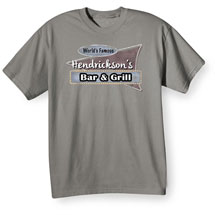 Alternate Image 1 for Personalzied World Famous 'Your Name' Bar & Grill Shirt