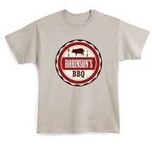 Alternate Image 1 for Personalized 'Your Name' BBQ Smoker & Griller Shirt