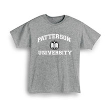 Alternate Image 1 for Personalized 'Your Name' University Shirt (White)