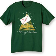 Product Image for Customized 'Your Name' Gift Tag Merry Christmas Shirt