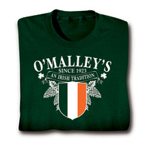Product Image for Personalized 'Your Name' Irish Tradition Shirt