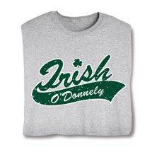 Product Image for Personalized Irish 'Your Name' Underline Shirt