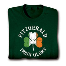 Product Image for Personalized 'Your Name' Irish Glory Shirt