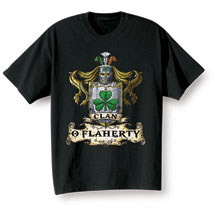 Alternate Image 2 for Personalized 'Your Name' Irish Family Clan Shirt