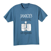 Alternate image for Personalized 'Your Name'  Goal Shirt - Get Organized