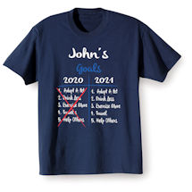Personalized 'Your Name' Goal Shirt - Funny Redo 2019 Goals