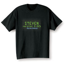 Personalized 'Your Name' Goal Shirt - Version 2.020 New and Improved