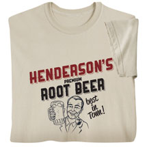 Product Image for Personalized 'Your Name' Premium Root Beer T-Shirt