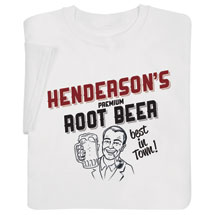 Alternate Image 2 for Personalized 'Your Name' Premium Root Beer T-Shirt