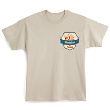 Alternate Image 1 for Personalized 'Your Name' Vote for President Retro (Pocket) Shirt