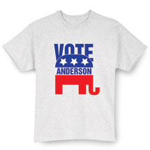 Alternate Image 3 for Personalized 'Your Name' Election - Elephant Shirt