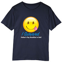 Alternate Image 3 for Personalized Silly Smiley Face Emoji T-Shirt