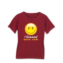 Alternate Image 2 for Personalized Smiley Face Emoji Shirt