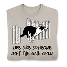 Alternate image Someone Left The Gate Open T-Shirt