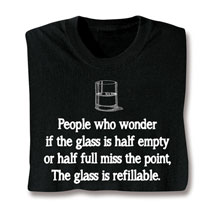Product Image for Half Empty Or Full Shirt