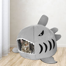 Alternate image Shark Shaped Cat Bed