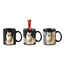 Alternate image One Cat Leads to Another Magic Heat-Changing Coffee Mug