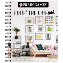 Product Image for Find the Cat Brain Games Picture Book