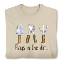 Product Image for Plays in the dirt. T-Shirts