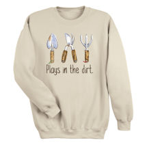 Alternate Image 2 for Plays in the dirt. T-Shirts