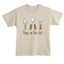 Alternate Image 1 for Plays in the dirt. T-Shirts