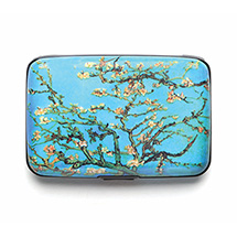 Alternate image for Fine Art Identity Protection RFID Wallet - van Gogh Almond Blossoms