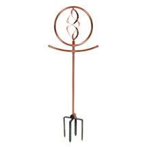 Alternate image for Copper Decorative Spinning Garden Sprinkler 36'