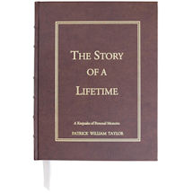 Alternate image for The Story of a Lifetime: A Keepsake of Personal Memoirs - Personalized