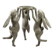 Alternate Image 1 for Dancing Rabbits Planter Holder