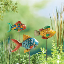 Product Image for Fish Garden Stakes