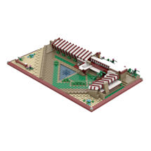 Alternate Image 3 for Atom Brick™ Frank Lloyd Wright® Building Set - Taliesin West 