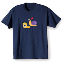 Alternate image for Snail & Tape Love T-Shirt or Sweatshirt 