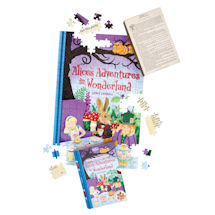 Alternate Image 3 for Alice in Wonderland Two-Sided Puzzle