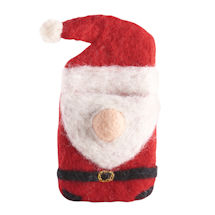 Alternate image Felted Santa Gift Card Holder