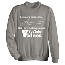 Alternate Image 2 for I Am Not a Professional Shirts