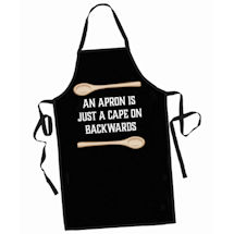 Just a Cape on Backwards Apron