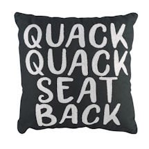 Alternate Image 1 for Quack Quack Seat Back Accent Pillow