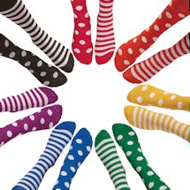 Product Image for Stripes and Polka Dots Socks Collection