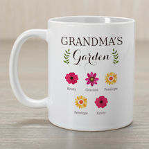Product Image for Personalized Grandma's Garden Mug